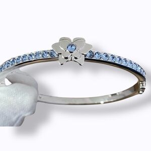Furla 🪢 Rhodium Plated Bracelet With Swarovski Crystals